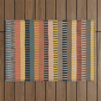 Mix of Stripes #2 Outdoor Rug Gallery Image 1
