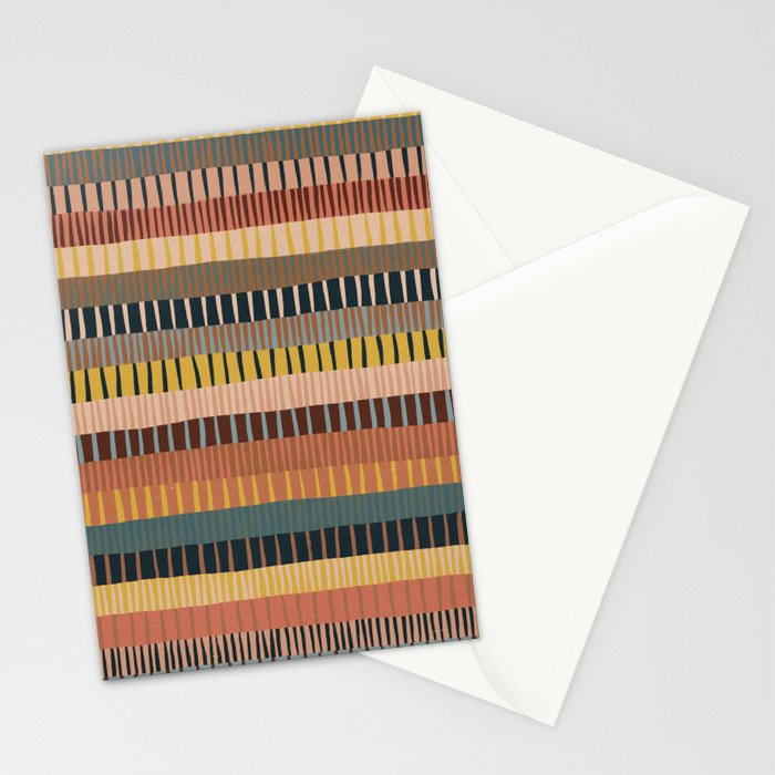 Mix of Stripes #2 Stationery Card Gallery Image 2