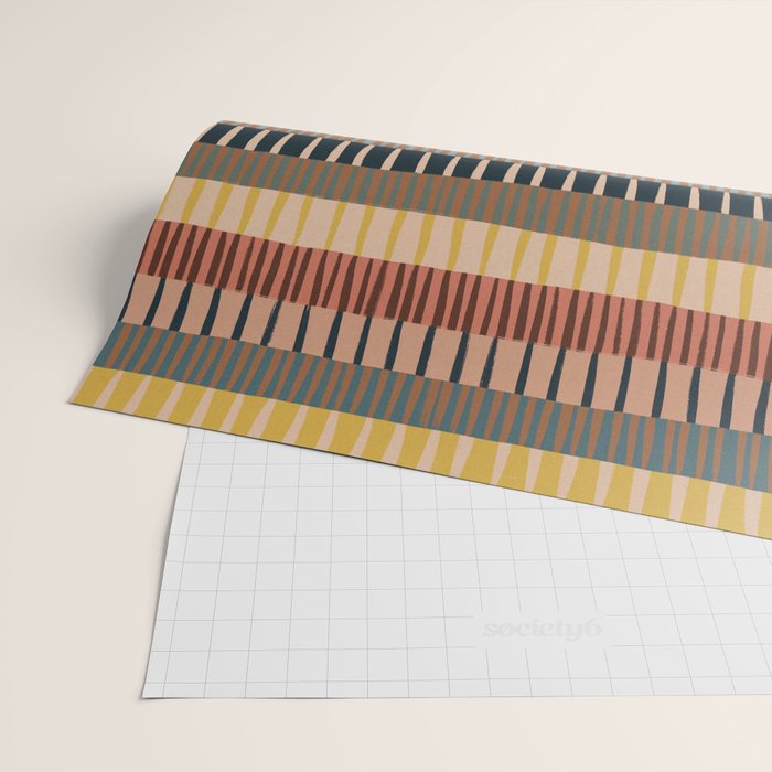 Mix of Stripes #2 Wrapping Paper Gallery Image 2