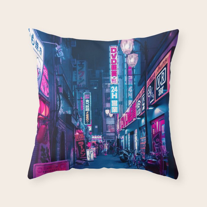 Tokyo 24h Throw Pillow Gallery Image 6
