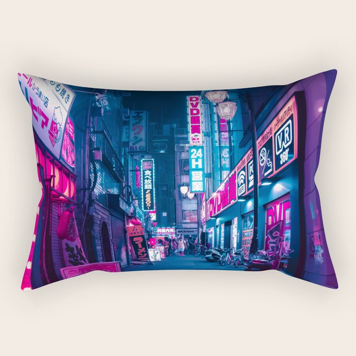 Tokyo 24h Rectangular Pillow Gallery Image 1