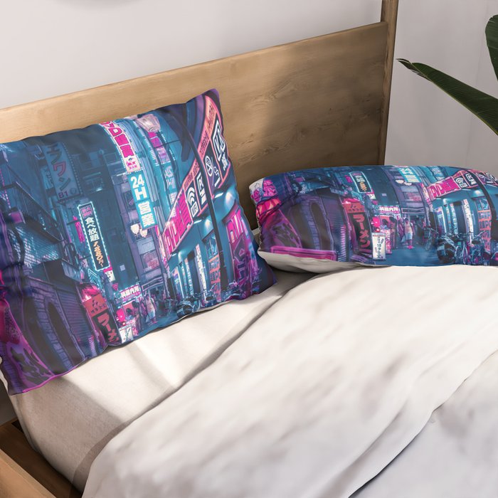 Tokyo 24h Pillow Sham Gallery Image 2