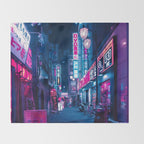 Tokyo 24h Throw Blanket Gallery Image 2