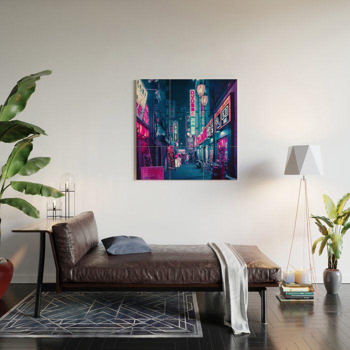 Tokyo 24h Wood Wall Art Gallery Image 2