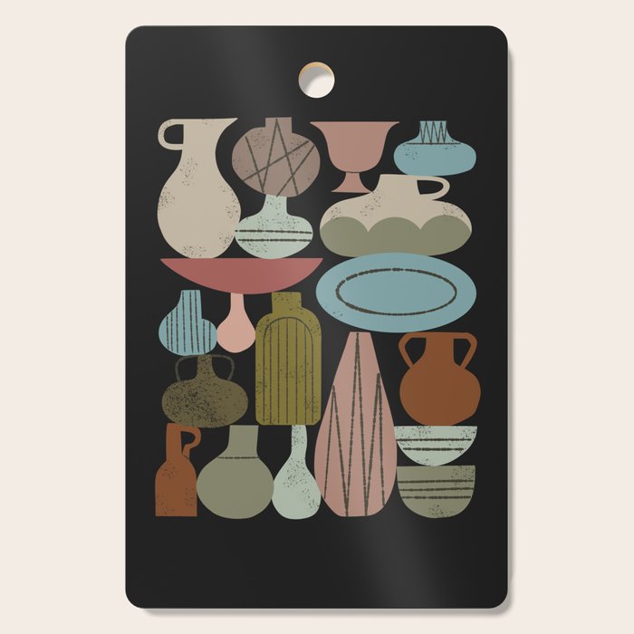 Pottery Things No. 1 Cutting Board Gallery Image 1