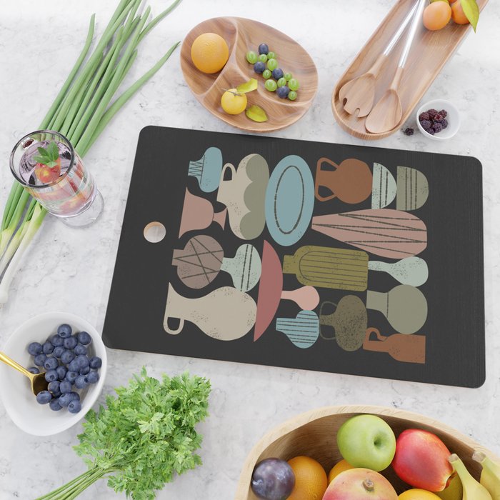 Pottery Things No. 1 Cutting Board Gallery Image 2