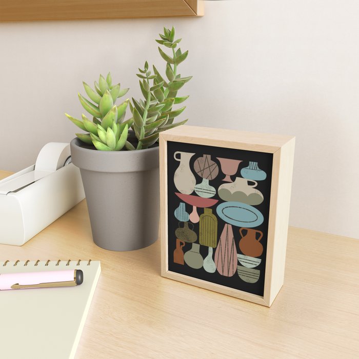 Pottery Things No. 1 Mini Art Print Gallery Image 2