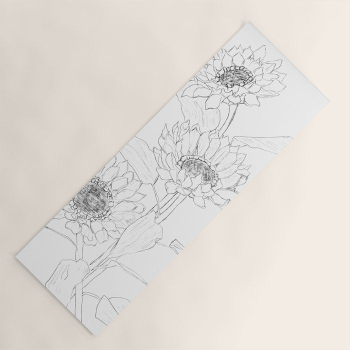 Sunflower Line Sami Yoga Mat Gallery Image 1