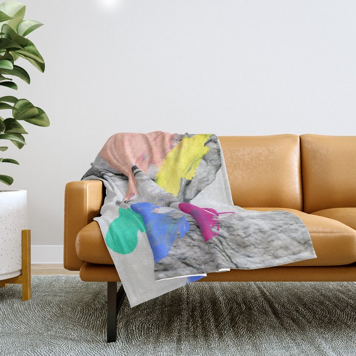 Composition 700 Throw Blanket Gallery Image 1