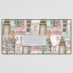 Block print Home Desk Mat Gallery Image 1