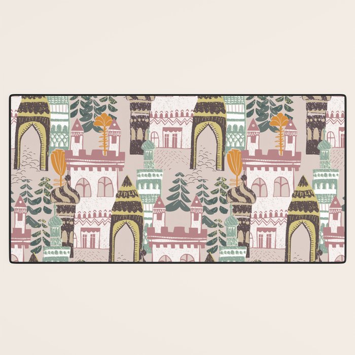 Block print Home Desk Mat Gallery Image 3