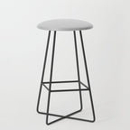 Minimal Arch XLVI Light Grey Modern Geometric Lines Stool Gallery Image 1