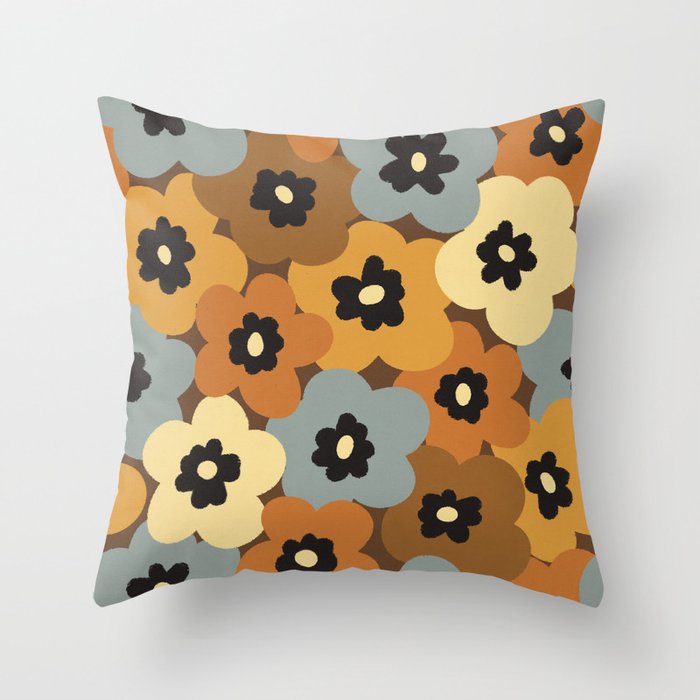Summer Garden #4 Throw Pillow Gallery Image 6