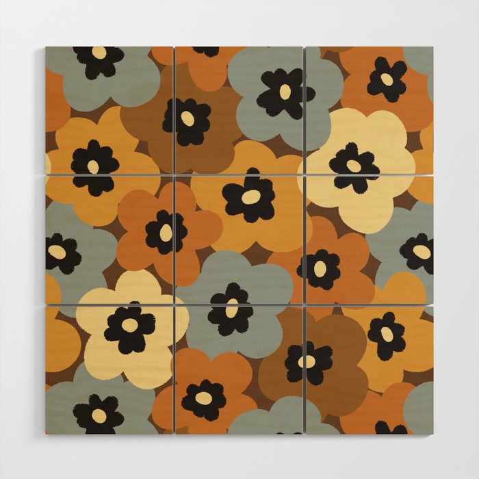 Summer Garden #4 Wood Wall Art Gallery Image 1