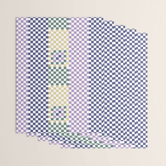 Bold colors block grid A Wrapping Paper Gallery Image 3