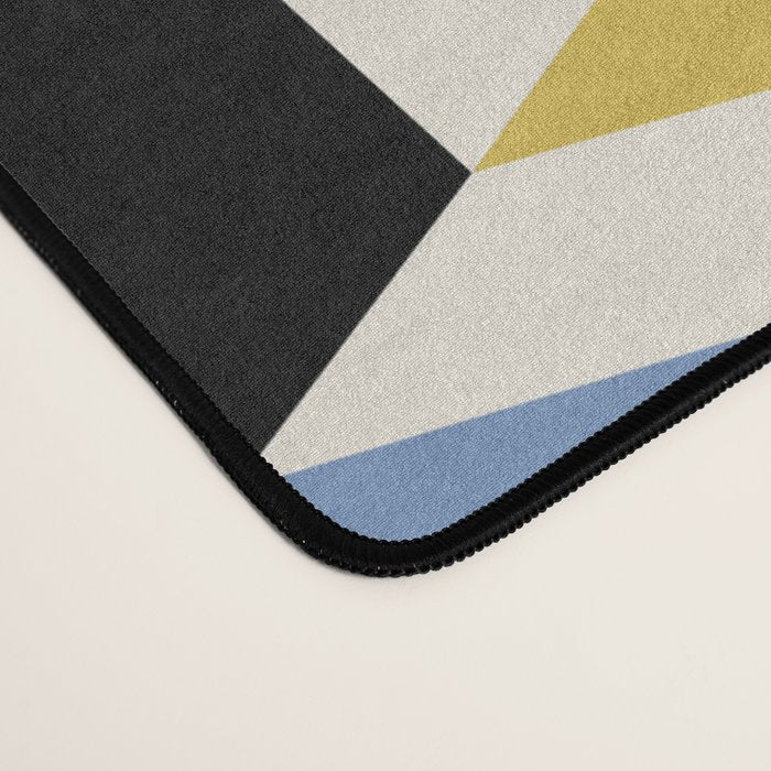 Cuboid Geometric Abstract Shapes Pattern XXXV Desk Mat Gallery Image 4