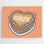 Scorpio Heart Cake Jigsaw Puzzle Gallery Image 1