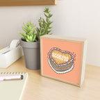 Scorpio Heart Cake Mini Art Print Gallery Image 2