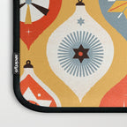 Festive Old-fashioned Christmas Tree Baubles Laptop Sleeve Gallery Image 3