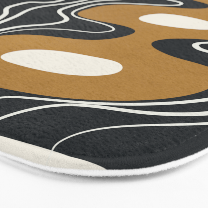 Minimal Abstract Form 2 Bath Mat Gallery Image 3