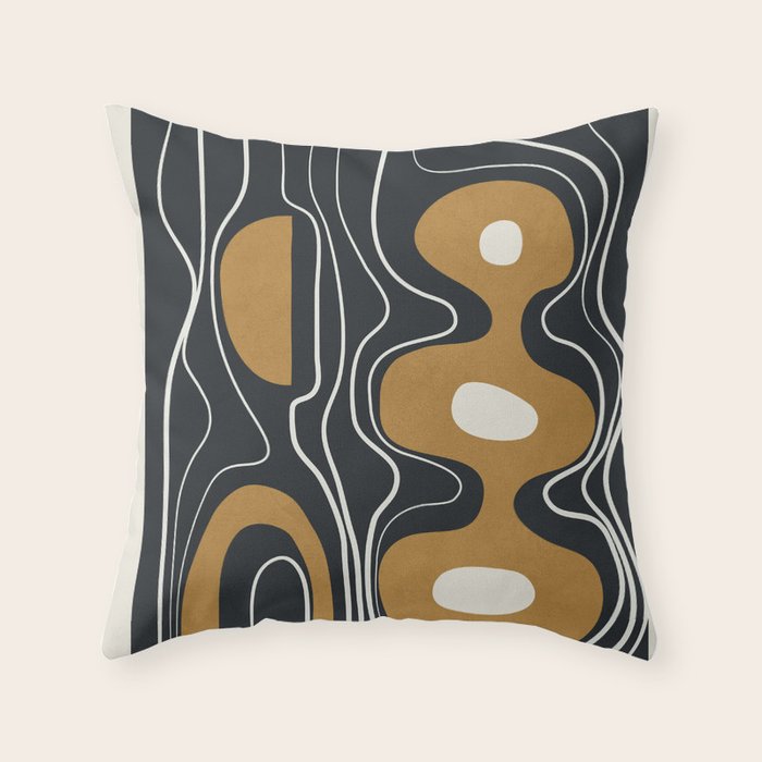 Minimal Abstract Form 2 Throw Pillow Gallery Image 6