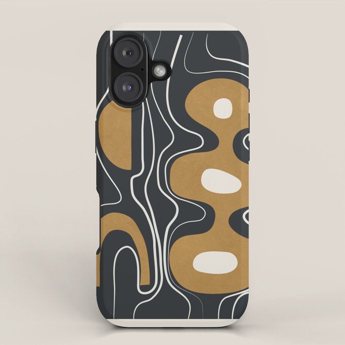 Minimal Abstract Form 2 iPhone Case Gallery Image 1