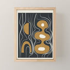 Minimal Abstract Form 2 Mini Art Print Gallery Image 1