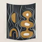 Minimal Abstract Form 2 Wall Tapestry Gallery Image 4