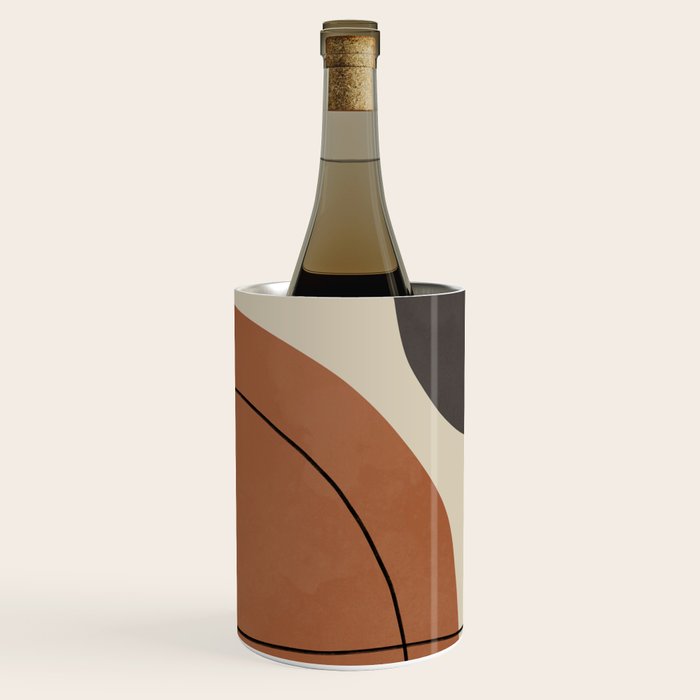 Modern Abstract Shapes #1 Wine Chiller Gallery Image 1