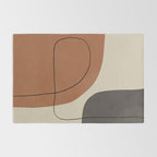 Modern Abstract Shapes #1 Rug Gallery Image 2