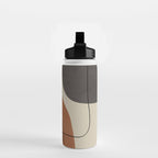 Modern Abstract Shapes #1 Water Bottle Gallery Image 2