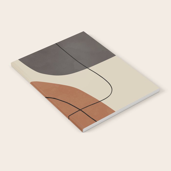 Modern Abstract Shapes #1 Notebook Gallery Image 1