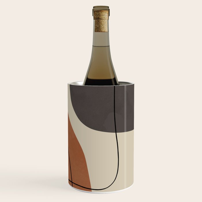 Modern Abstract Shapes #1 Wine Chiller Gallery Image 3