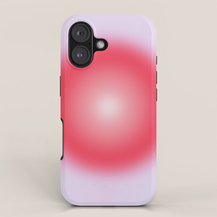 Heart: Aura Gradient 04 iPhone Case Gallery Image 1