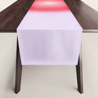 Heart: Aura Gradient 04 Table Runner Gallery Image 1