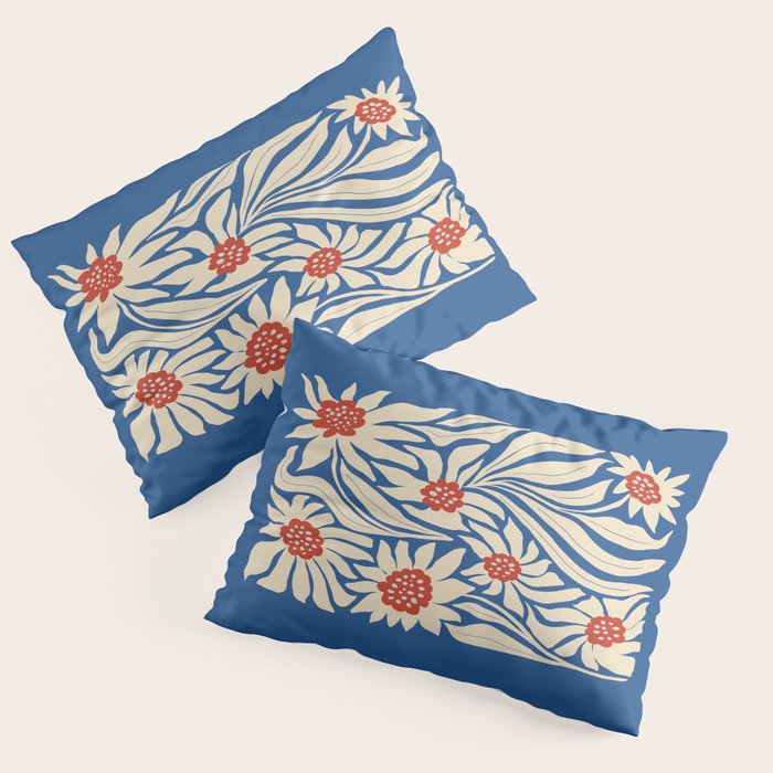 Paris: Flower Market Summer Color Series 01 Pillow Sham Gallery Image 3
