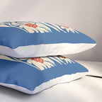 Paris: Flower Market Summer Color Series 01 Pillow Sham Gallery Image 3