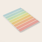 Gradient Arch V Mid Century Modern Rainbow Notebook Gallery Image 3