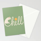 Cat Landscape 85: Chill Stationery Card Gallery Image 2