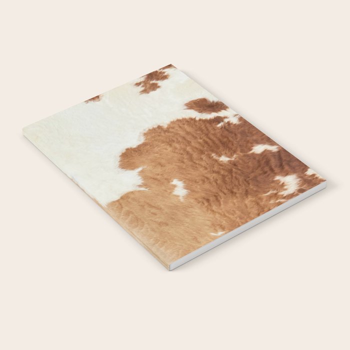 Rustic Farm Cowhide Print Notebook Gallery Image 2