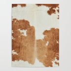 Rustic Farm Cowhide Print Poster Gallery Image 4