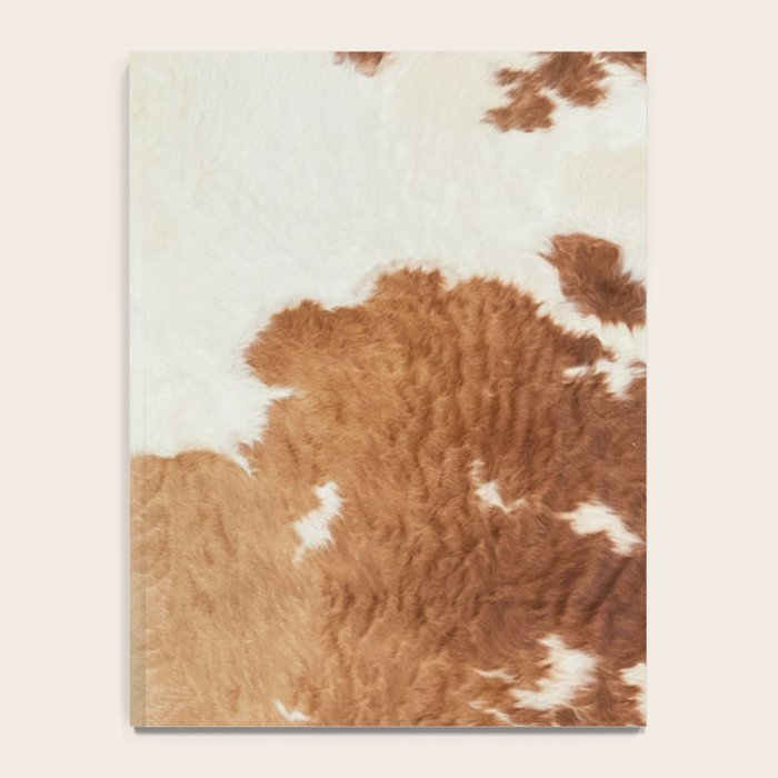 Rustic Farm Cowhide Print Notebook Gallery Image 4