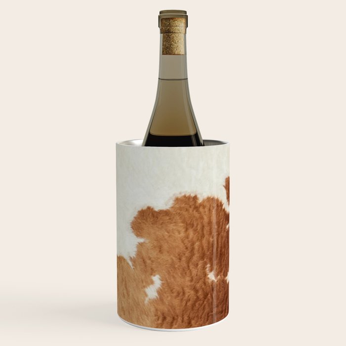 Rustic Farm Cowhide Print Wine Chiller Gallery Image 3