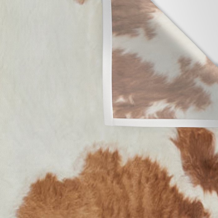 Rustic Farm Cowhide Print Wall Tapestry Gallery Image 3