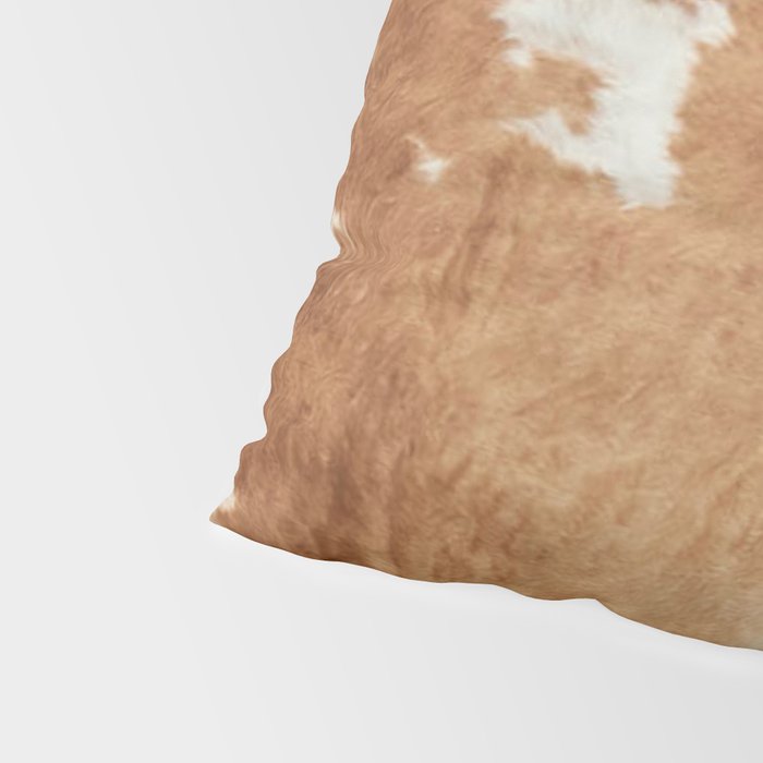 Rustic Farm Cowhide Print Pillow Sham Gallery Image 4