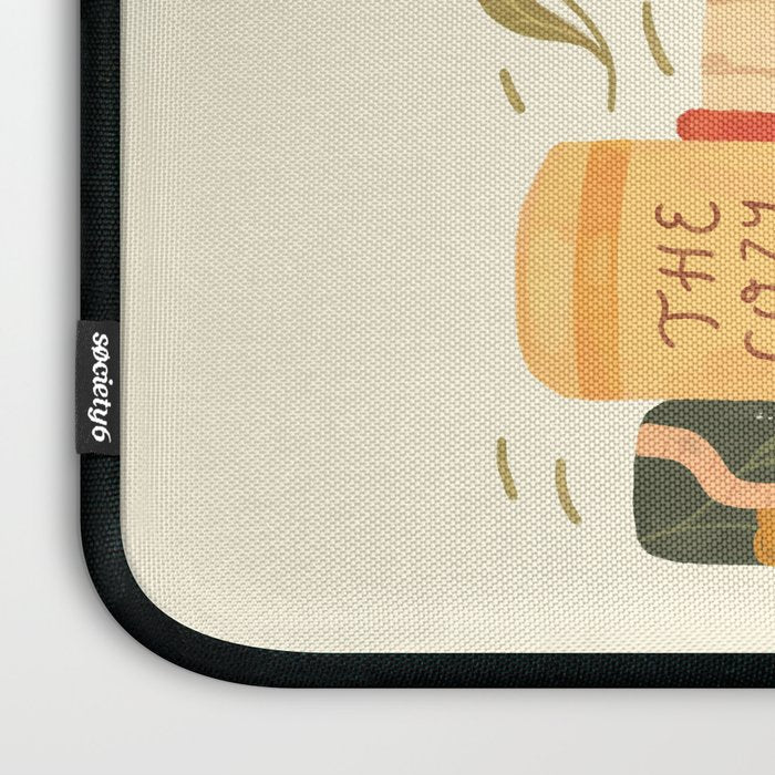 Bird's Book Stack Laptop Sleeve Gallery Image 3