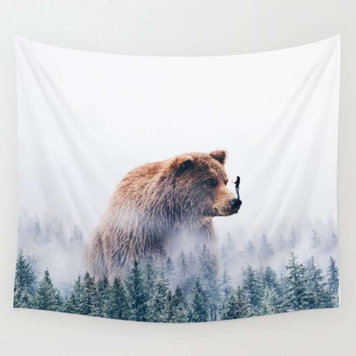 Beyond the Haze Wall Tapestry Gallery Image 4