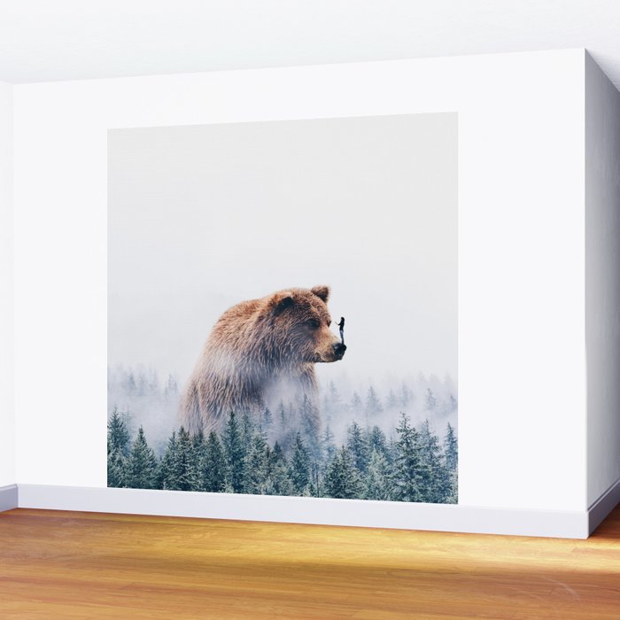 Beyond the Haze Wall Mural Gallery Image 2