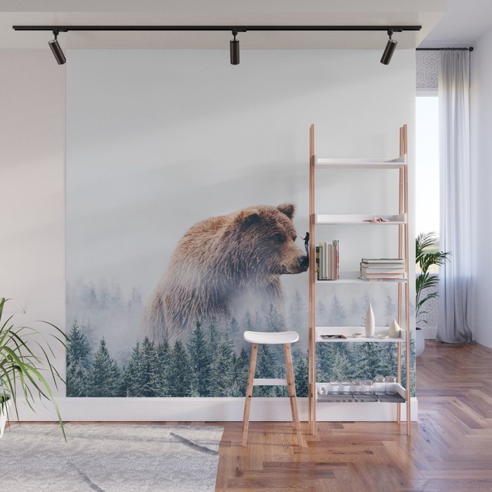 Beyond the Haze Wall Mural Gallery Image 1