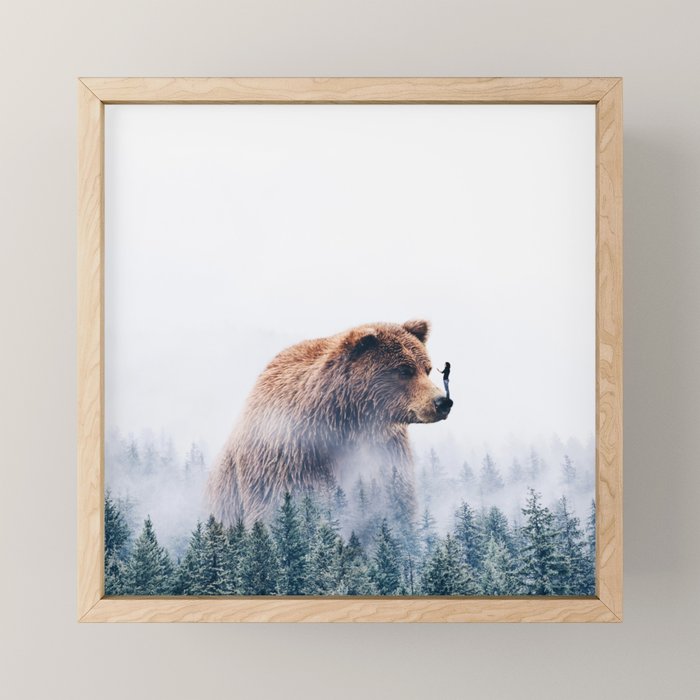 Beyond the Haze Mini Art Print Gallery Image 1